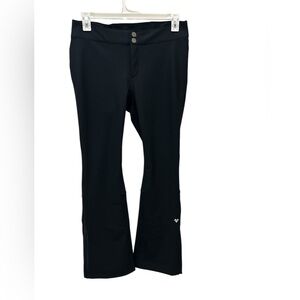 Obermeyer The Bond black snow ski pants bootcut size 10
